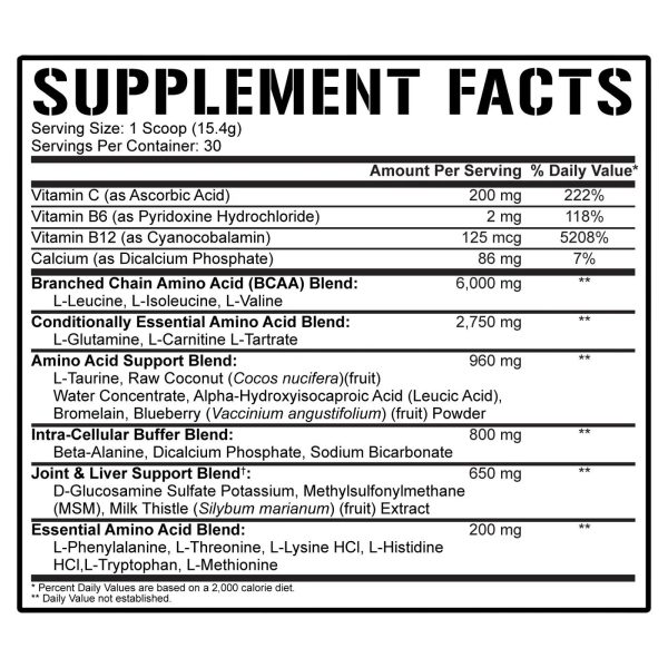 All Day You May 10:1:1 Ratio BCAA Recovery Drink